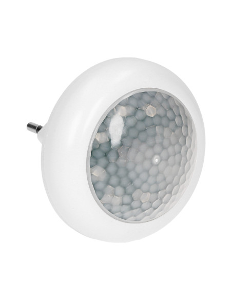 Lampka nocna LED z czujnikiem ruchu i zmierzchu, 120°, 8xLED, 40lm, 6500K