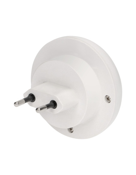 Lampka nocna LED z czujnikiem ruchu i zmierzchu, 120°, 8xLED, 40lm, 6500K