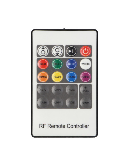Bezprzewodowy sterownik radiowy (RF) do taśm RGB (wielokolorowych zestawów oświetleniowych LED)