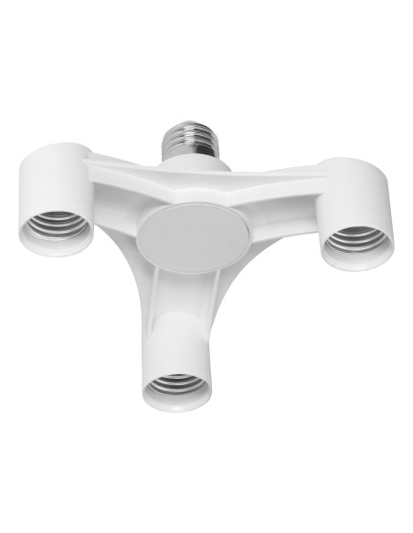 Przejściówka do źródła światła E27/3xE27, szeroka