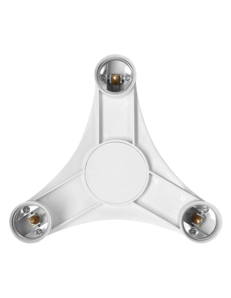 Przejściówka do źródła światła E27/3xE27, szeroka