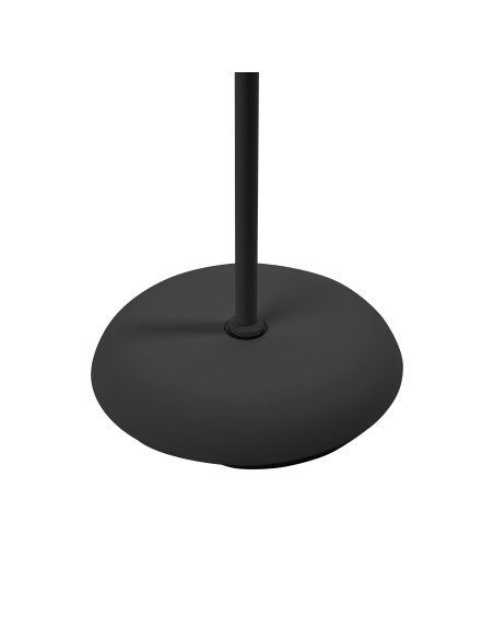 Lampa stojąca podłogowa URLAR, 175 cm, max 25W E27, max 40W E14, czarna