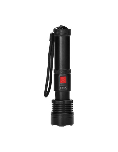 Taktyczna latarka ręczna LED COB 12W z funkcją...