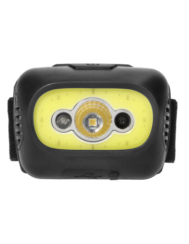 Latarka czołowa COB LED z czujnikiem ruchu,...