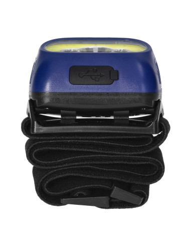 Latarka czołowa COB LED z czujnikiem ruchu,...