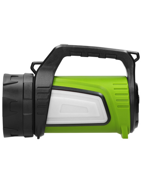 Latarka akumulatorowa LED 10W, 1000lm, 4000mAh, powerbank, wskaźnik baterii