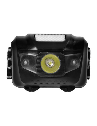 Latarka czołowa LED CREE 3W + 2 czerwone diody LED