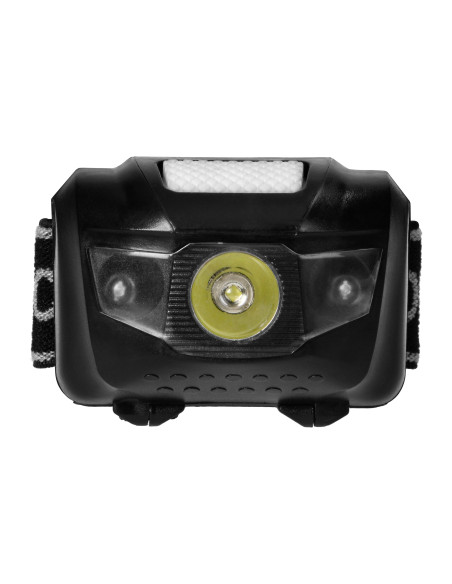 Latarka czołowa LED CREE 3W + 2 czerwone diody LED