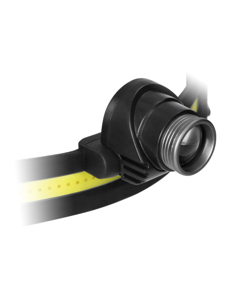 Latarka czołowa LED COB + CREE z akumulatorem 1200 mAh