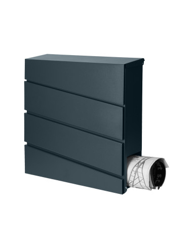 Skrzynka na listy BORNEO z galwanizowanej stali...