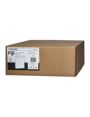 Skrzynka na listy FIJI, czarna