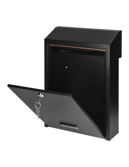 Skrzynka na listy FIJI, czarna