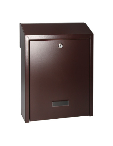 Skrzynka na listy FIJI, brązowa