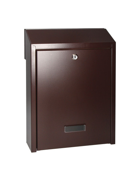 Skrzynka na listy FIJI, brązowa