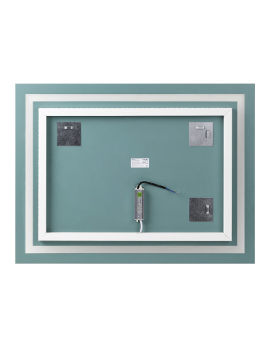 Lustro prostokątne LED 80x60 cm (pion/poziom, z...