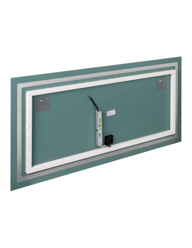 Lustro prostokątne poziome LED 120x60 cm (z...