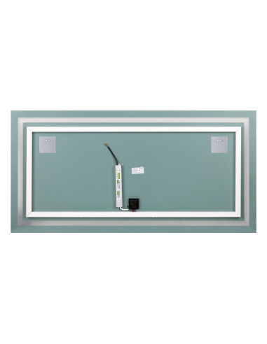 Lustro prostokątne poziome LED 120x60 cm (z...