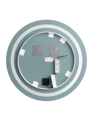 Okrągłe lustro LED fi 60 cm (z wbudowanym...