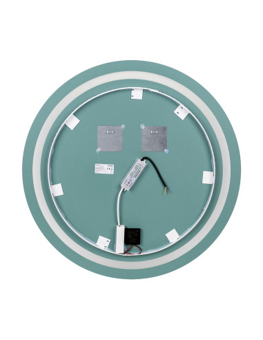 Okrągłe lustro LED fi 70 cm (z wbudowanym...