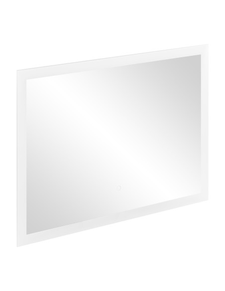 Lustro prostokątne poziome LED 80x60 cm (z wbudowanym włącznikiem, bez marginesu, 4000K)