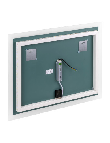 Lustro prostokątne poziome LED 80x60 cm (z...