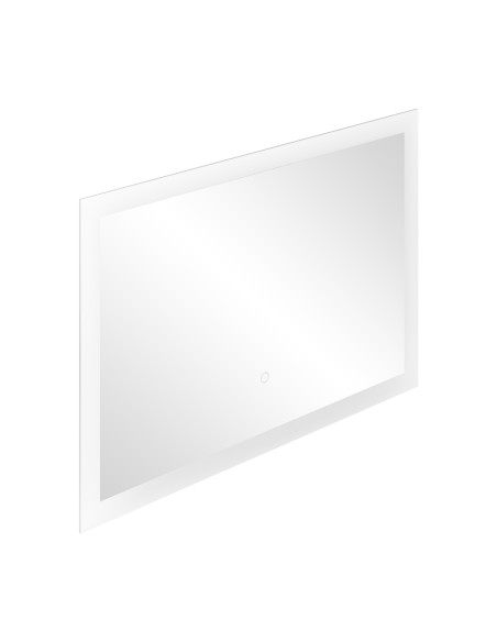 Lustro prostokątne poziome LED 70x50 cm (z wbudowanym włącznikiem, bez marginesu, 4000K)