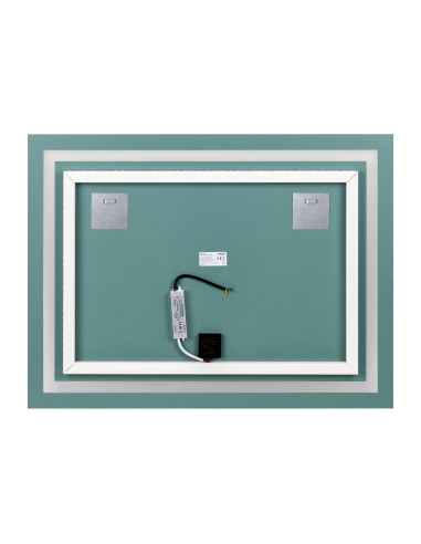 Lustro prostokątne poziome LED 80x60 cm (z...