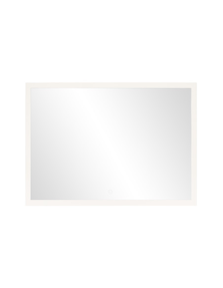 Lustro prostokątne poziome LED 120x60cm (z wbudowanym włącznikiem, bez marginesu, 4000K)