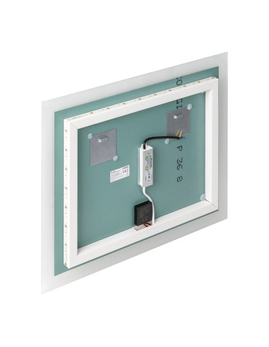 Lustro prostokątne poziome LED 60x50 cm (z...