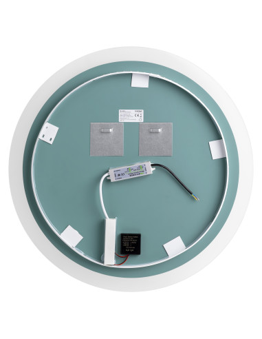 Okrągłe lustro LED fi 60 cm (z wbudowanym...