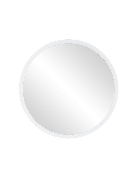 Okrągłe lustro LED fi 80 cm (z wbudowanym włącznikiem, bez marginesu, 4000K)
