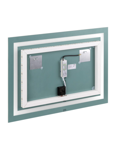 Lustro prostokątne poziome LED 70x50 cm (z...