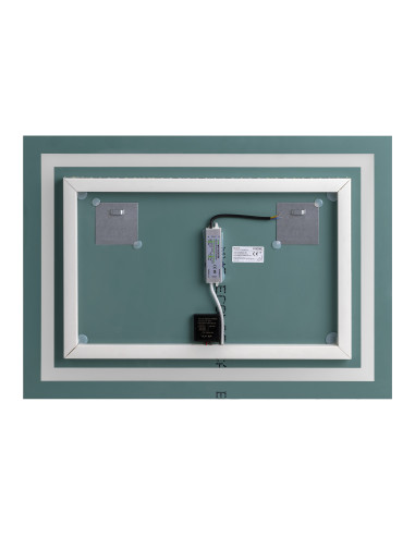 Lustro prostokątne poziome LED 70x50 cm (z...