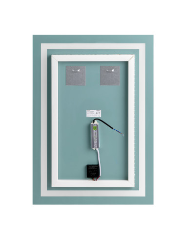 Lustro prostokątne pionowe LED 50x70 cm (z...