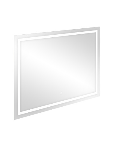 Lustro prostokątne poziome LED 100x80 cm  (z...