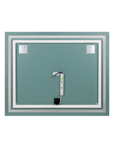 Lustro prostokątne poziome LED 100x80 cm  (z...