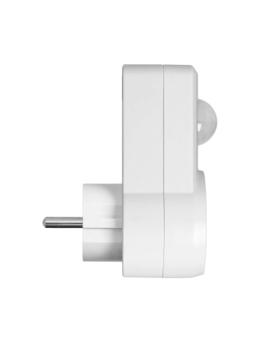 Gniazdkowy czujnik ruchu 120st. IP20, 280W,...