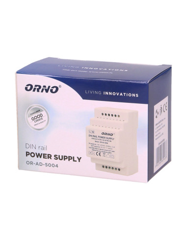 Zasilacz impulsowy na szynę DIN 12V, 0,4A