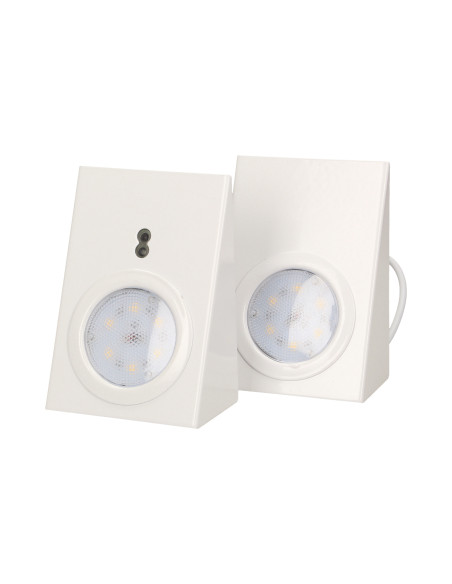 Zestaw opraw podszafkowych LED 2,5W, 180lm, 4000K, z wyłącznikiem bezdotykowym, biały