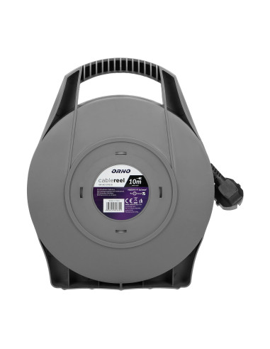 Przedłużacz bębnowy, 4 gniazda 2P+Z, kabel PVC...