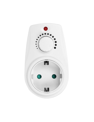 Ściemniacz z dodatkowym gniazdem sieciowym 2P+Z...