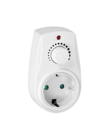Ściemniacz z dodatkowym gniazdem sieciowym 2P+Z...
