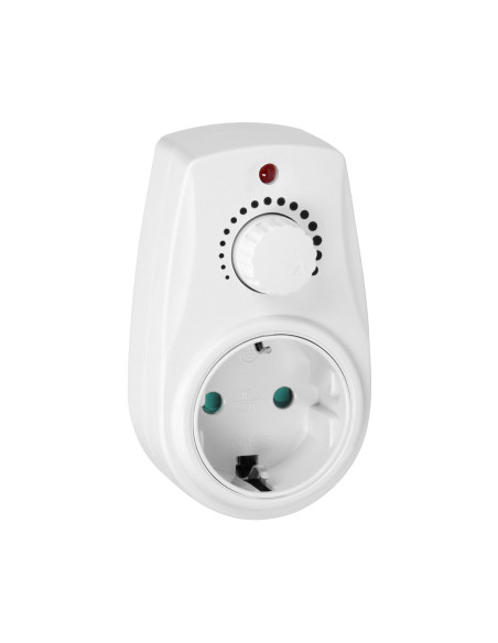 Ściemniacz z dodatkowym gniazdem sieciowym 2P+Z (Schuko), max.280W