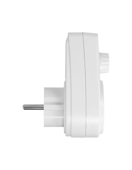 Ściemniacz z dodatkowym gniazdem sieciowym 2P+Z (Schuko), max.280W