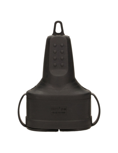 Bryzgoszczelne, podwójne gniazdo gumowe 2P+Z,...