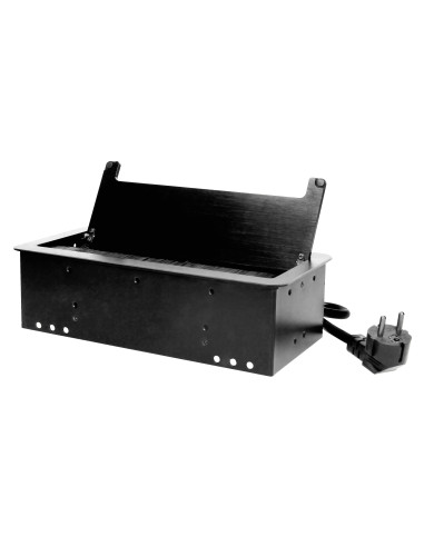  Gniazdo meblowe wpuszczane w blat z płaskim...