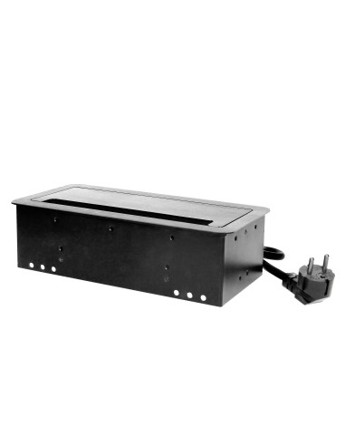  Gniazdo meblowe wpuszczane w blat z płaskim...