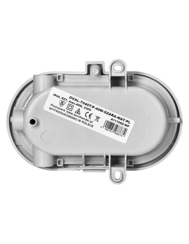  OVAL 7040T/P, oprawa oświetleniowa, 40W, E27,...