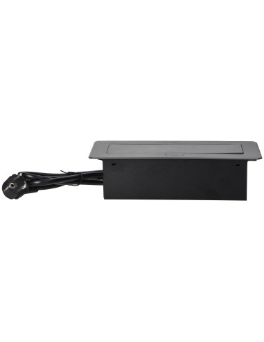  Gniazda meblowe wpuszczane w blat z płaskim...