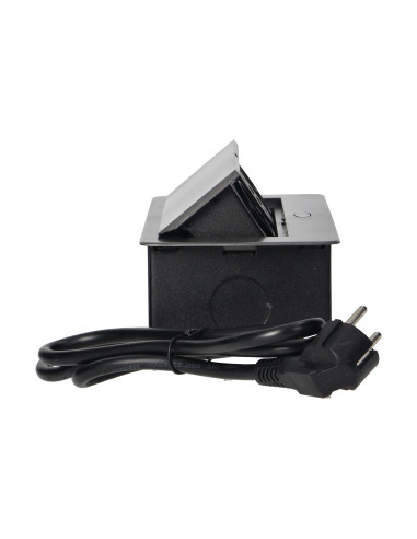  Gniazda meblowe wpuszczane w blat z płaskim...